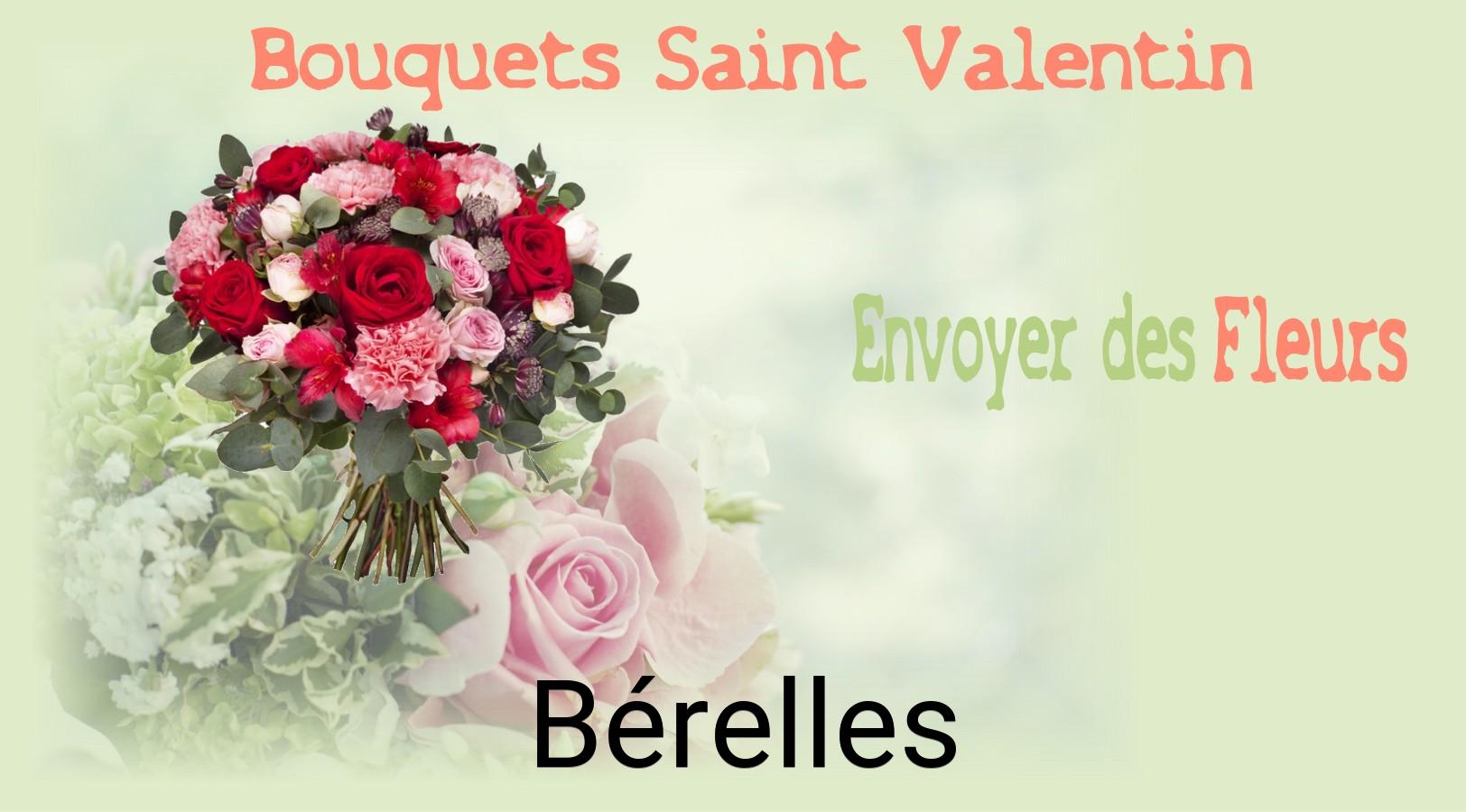 Roses de Saint-Valentin livrées à Bérelles